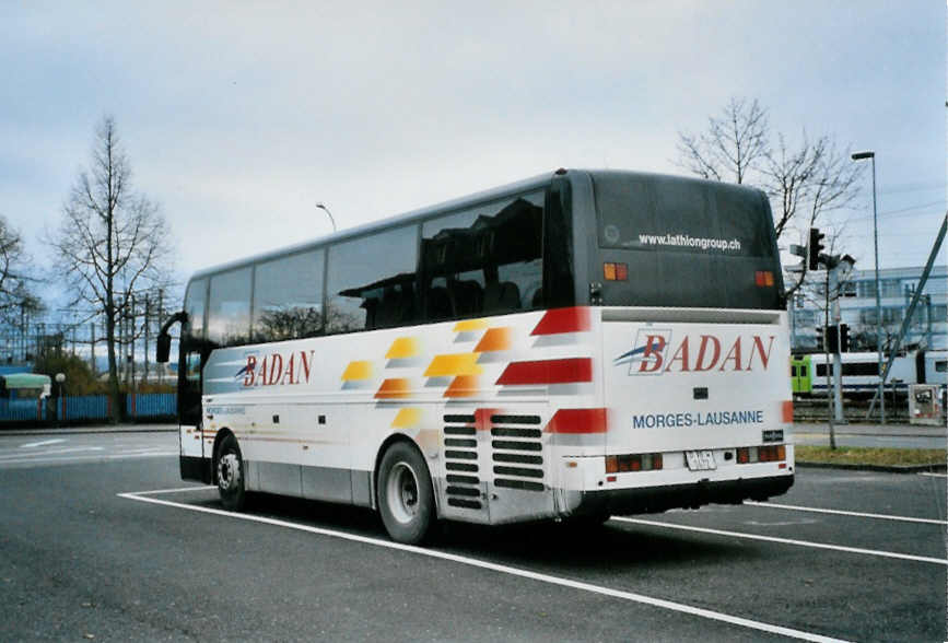 (101'913) - Badan, Morges - Nr. 42/VD 1472 - Van Hool am 16. Dezember 2007 in Thun, Seestrasse