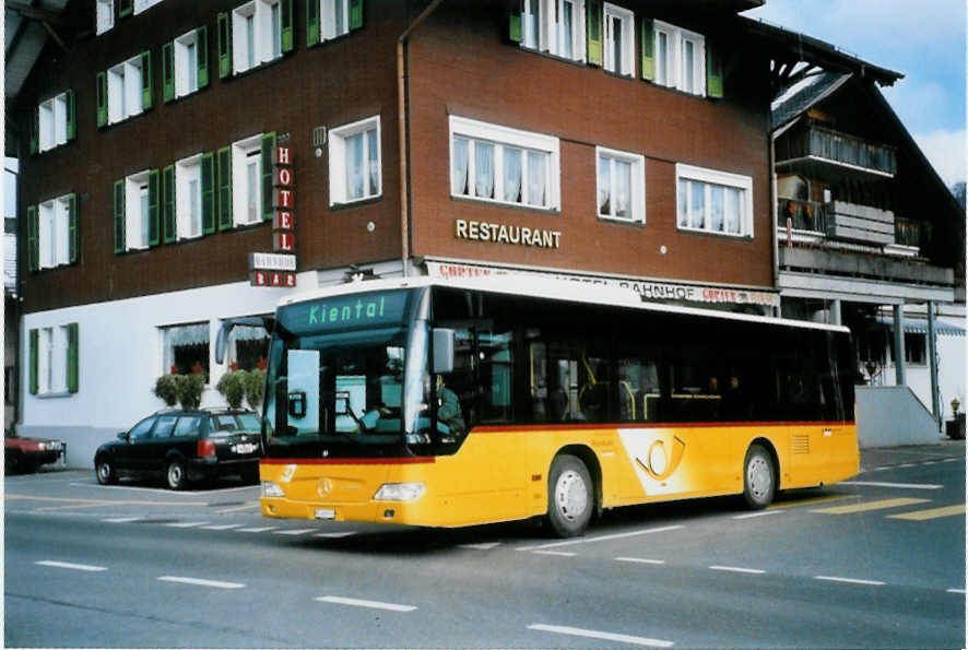 (101'919) - Portenier, Adelboden - Nr. 10/BE 489'810 - Mercedes am 16. Dezember 2007 in Reichenbach, Bahnhofstrasse