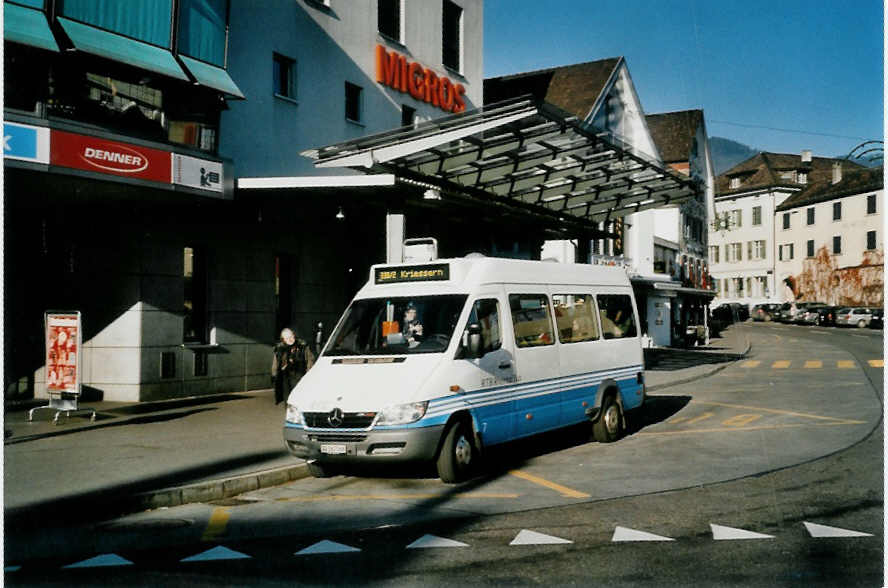 (102'624) - RTB Altsttten - Nr. 7/SG 167'568 - Mercedes am 29. Dezember 2007 in Altsttten, Stadt