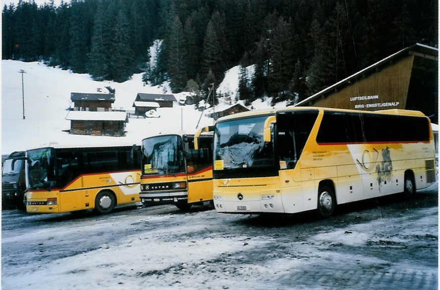 (103'104) - Tschannen, Zofingen - Nr. 19/AG 15'058 - Mercedes am 6. Januar 2008 in Adelboden, Unter dem Birg