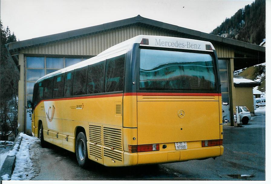 (103'209) - Zimmermann, Visperterminen - VS 97'000 - Mercedes am 6. Januar 2008 in Adelboden, Mineralquelle