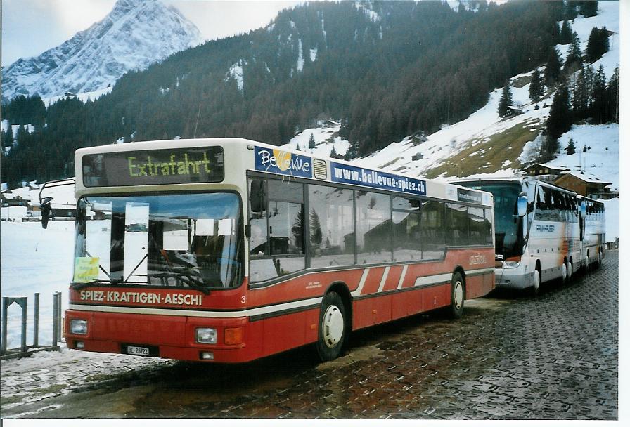 (103'217) - ASKA Aeschi - Nr. 3/BE 26'722 - MAN am 6. Januar 2008 in Adelboden, Weltcup