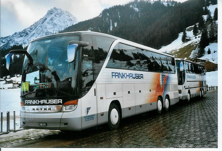 (103'218) - Fankhauser, Sigriswil - BE 35'126 - Setra am 6. Januar 2008 in Adelboden, Weltcup