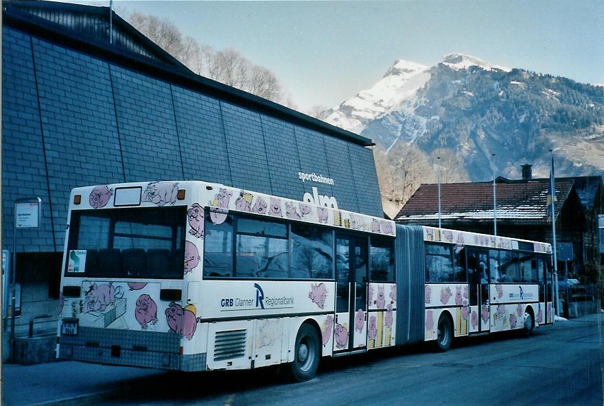 (104'919) - AS Engi - Nr. 20/GL 9040 - Mercedes (ex AAGL Liestal Nr. 94) am 9. Mrz 2008 in Elm, Sportbahnen