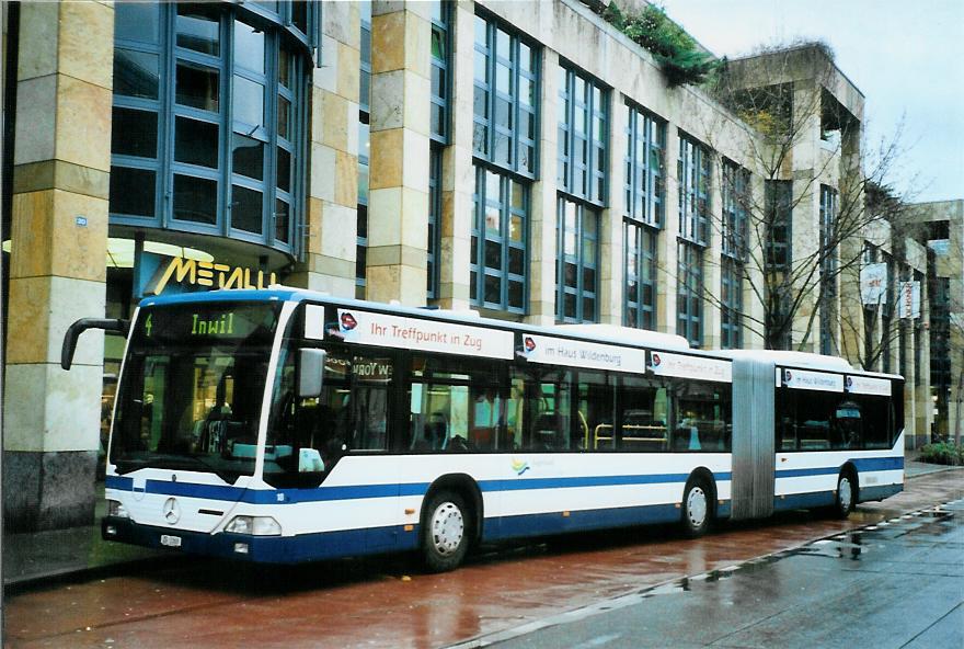 (105'413) - ZVB Zug - Nr. 18/ZG 3368 - Mercedes am 17. Mrz 2008 in Zug, Metalli