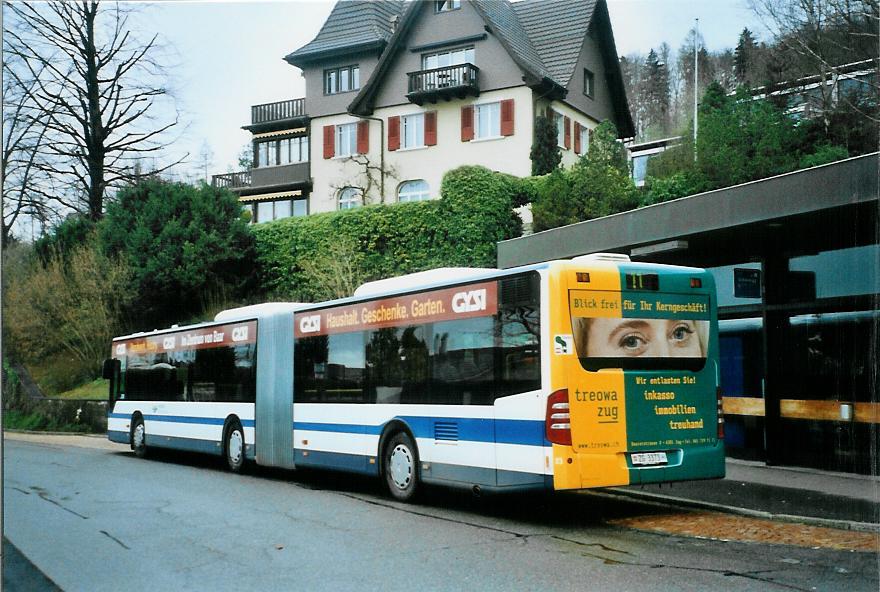 (105'417) - ZVB Zug - Nr. 23/ZG 3373 - Mercedes am 17. Mrz 2008 in Zug, Schnegg