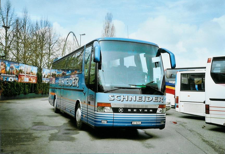 (106'616) - Aus den Schweiz: Schneider, Langendorf - SO 96'334 - Setra am 16. April 2008 in Rust, Europapark