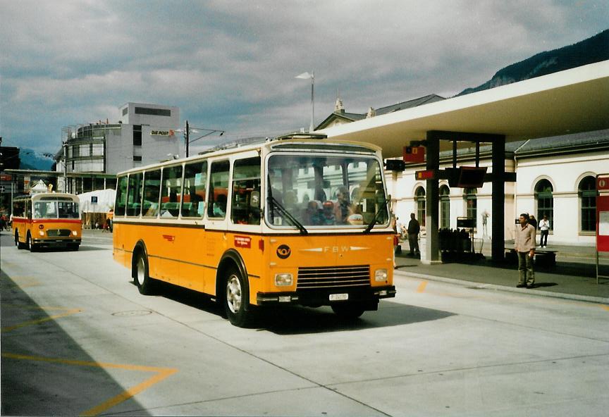 (107'314) - Wittwer, Chur -  P 24'170  - FBW/Gangloff (ex Eggenberger, Mriken; ex AVG Grindelwald Nr. 11; ex P 24'170) am 24. Mai 2008 beim Bahnhof Chur