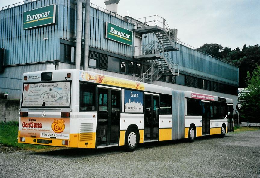 (108'727) - VBD Davos - Nr. 88 - Mercedes (ex Nr. 13) am 6. Juli 2008 in Kloten, EvoBus