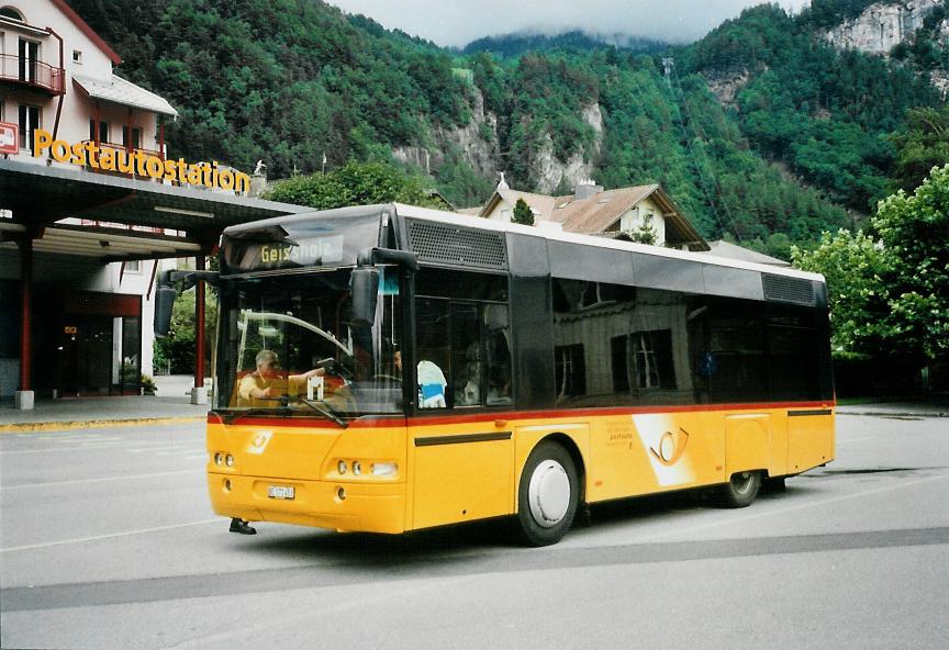 (109'212) - AVG Meiringen - Nr. 73/BE 171'453 - Neoplan (ex Selfors, Meiringen) am 13. Juli 2008 in Meiringen, Postautostation