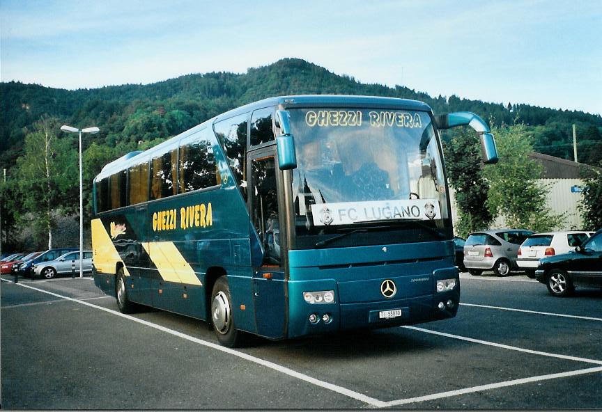 (110'116) - Ghezzi, Rivera - Nr. 5/TI 55'830 - Mercedes am 9. August 2008 in Thun, Schifflndte