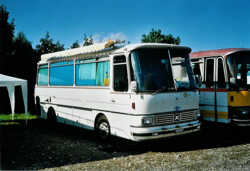 (110'227) - Wogatai, Frutigen - BE 415'140 - Setra am 16. August 2008 in Goldingen, Atzmnnig