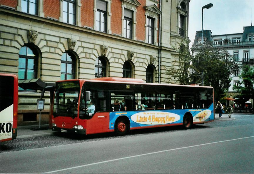 (110'923) - SWK Konstanz - Nr. 28/KN-C 1128 - Mercedes am 15. September 2008 beim Bahnhof Konstanz