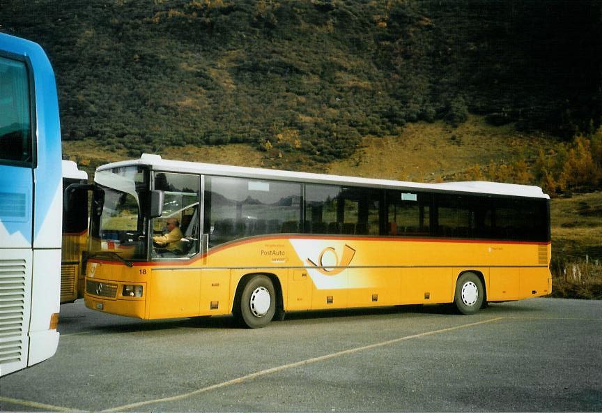 (111'508) - Jaggi, Kippel - Nr. 18/VS 24'043 - Mercedes am 12. Oktober 2008 auf der Fafleralp