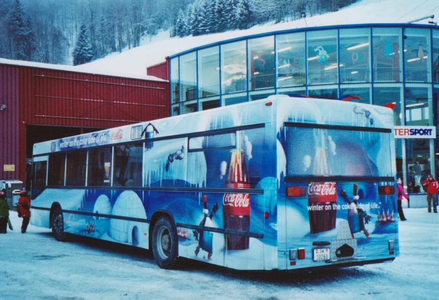 (113'407) - EAB Engelberg - OW 10'260 - MAN am 26. Dezember 2008 in Engelberg, Talstation Titlisbahnen