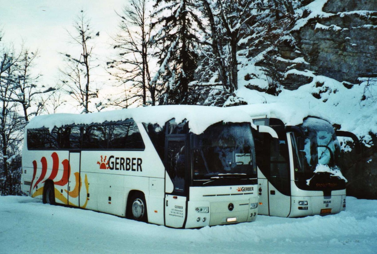 (114'127) - Gerber, Matzendorf - SO 91'360 - Mercedes am 22. Januar 2009 in Wasserwendi-Hasliberg, Twing