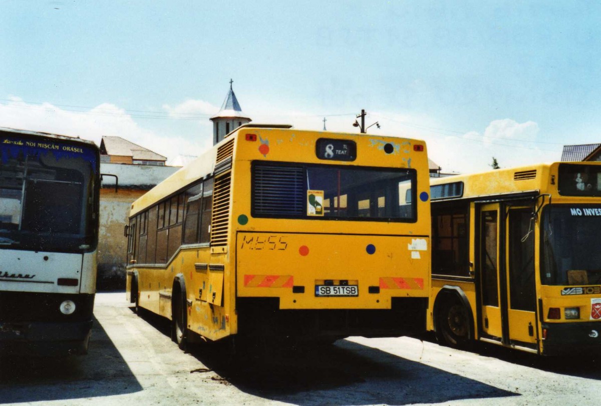 (116'904) - Tursib, Sibiu - Nr. 855/SB 51 TSB - MAZ am 27. Mai 2009 in Sibiu, Depot