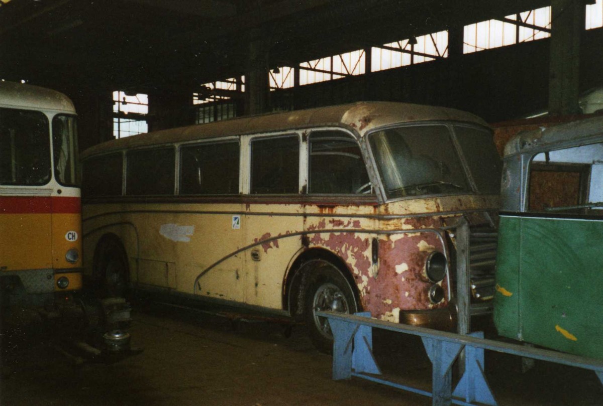 (118'531) - FRAM Drachten - Nr. 15 - Saurer/Lauber (ex Merkus, NL-Nijmegen; ex Berger, Niederurnen; ex Schneider, Ermenswil) am 7. Juli 2009 in Drachten, Autobusmuseum