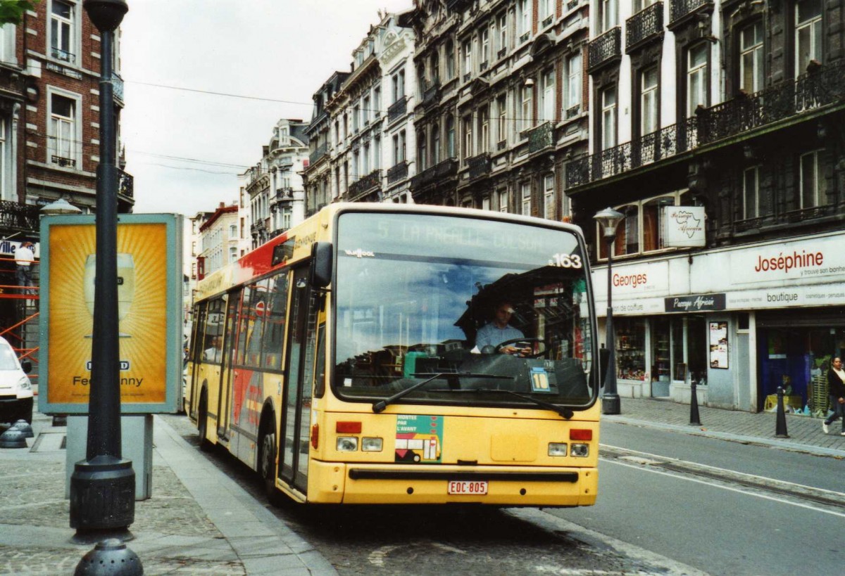 (118'636) - TEC Lige - Nr. 5.163/EOC-805 - Van Hool am 8. Juli 2009 in Lige, Gare Leopold