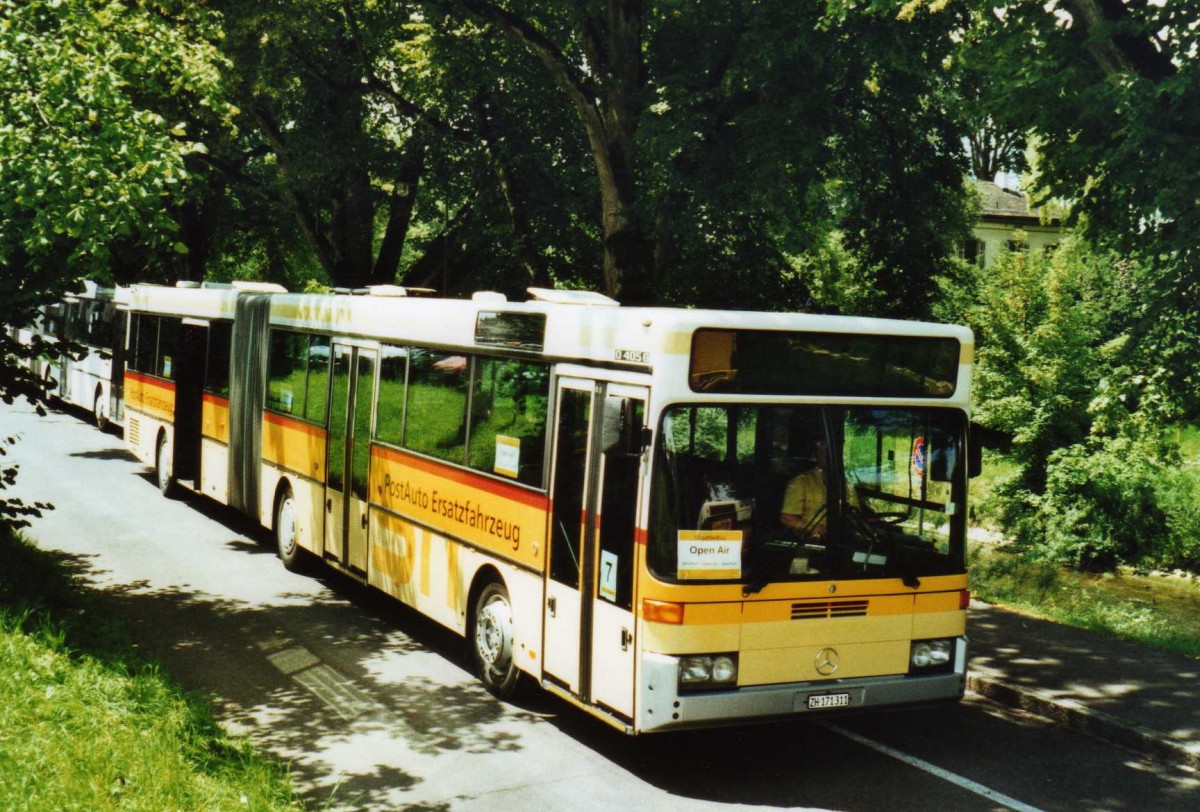 (118'930) - Moser, Flaach - Nr. 32/ZH 171'311 - Mercedes (ex STI Thun Nr. 65) am 10. Juli 2009 in Frauenfeld, Open-Air