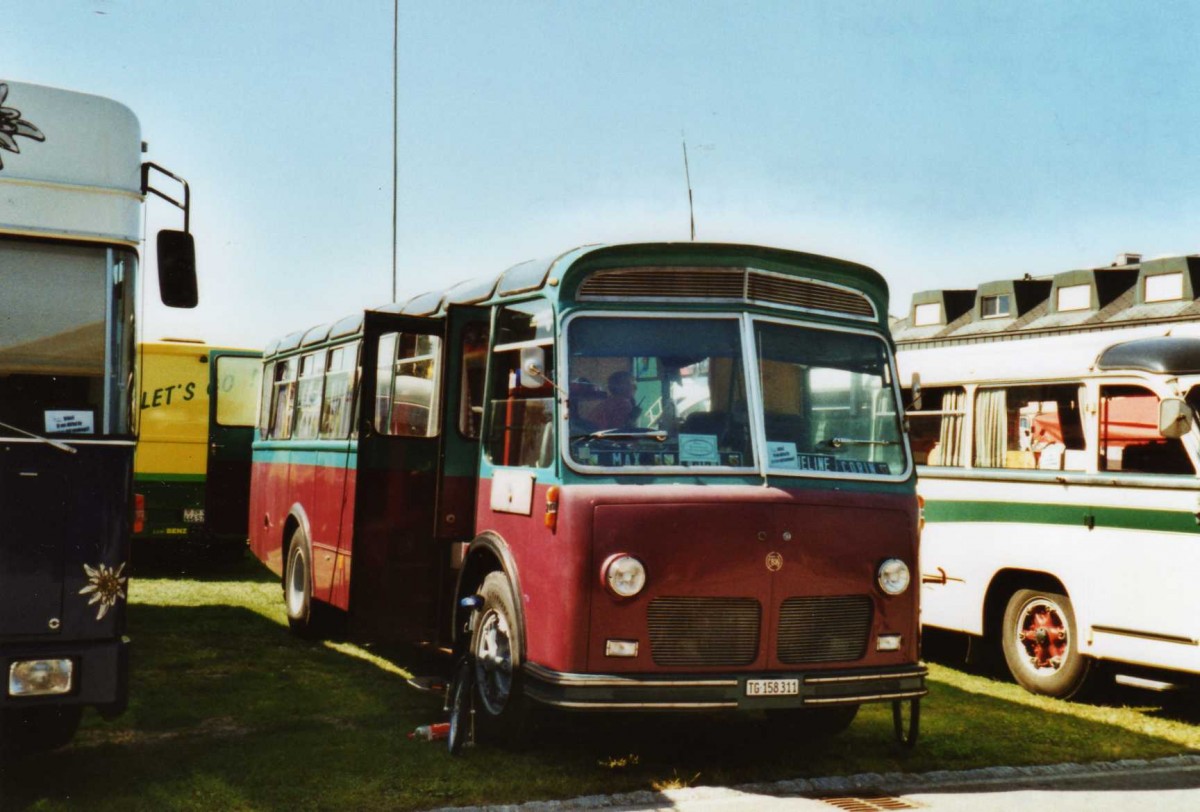 (119'908) - Feuz, Mrwil - TG 158'311 - FBW am 15. August 2009 in Zug, Wohnbustreffen