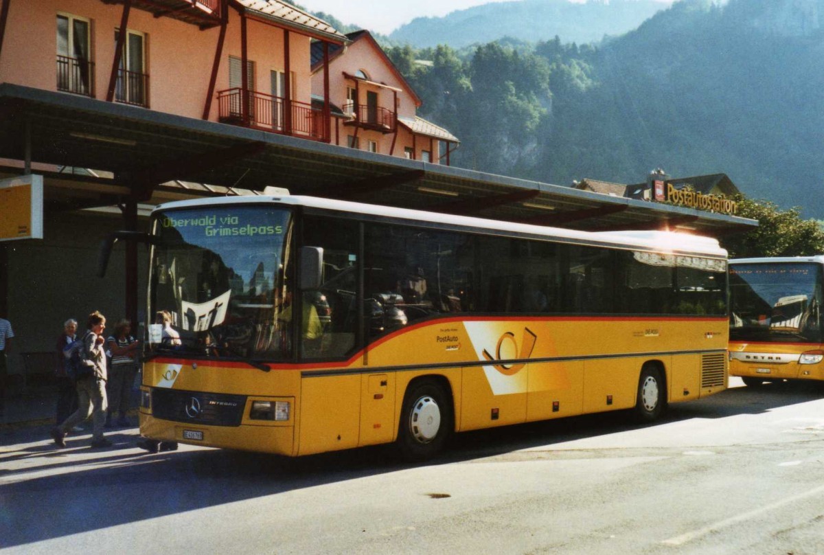 (120'211) - AVG Meiringen - Nr. 69/BE 416'769 - Mercedes am 23. August 2009 in Meiringen, Postautostation