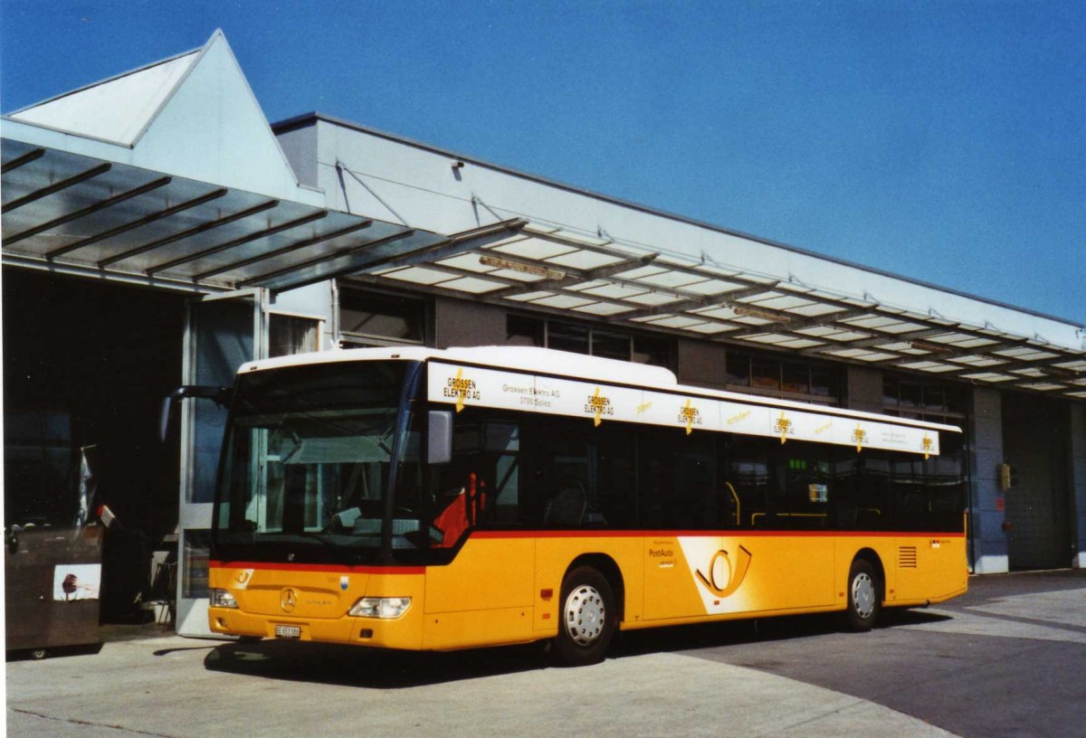 (120'928) - PostAuto Bern - BE 653'386 - Mercedes am 9. September 2009 in Thun, Garage STI