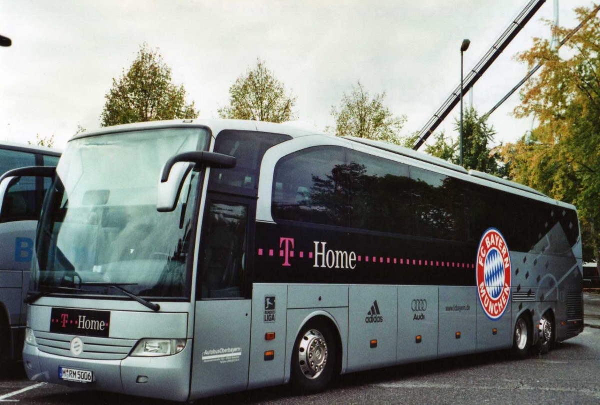 (121'504) - Autobus Oberbayern, Mnchen - M-RM 5006 - Mercedes am 18. Oktober 2009 in Rust, Europapark