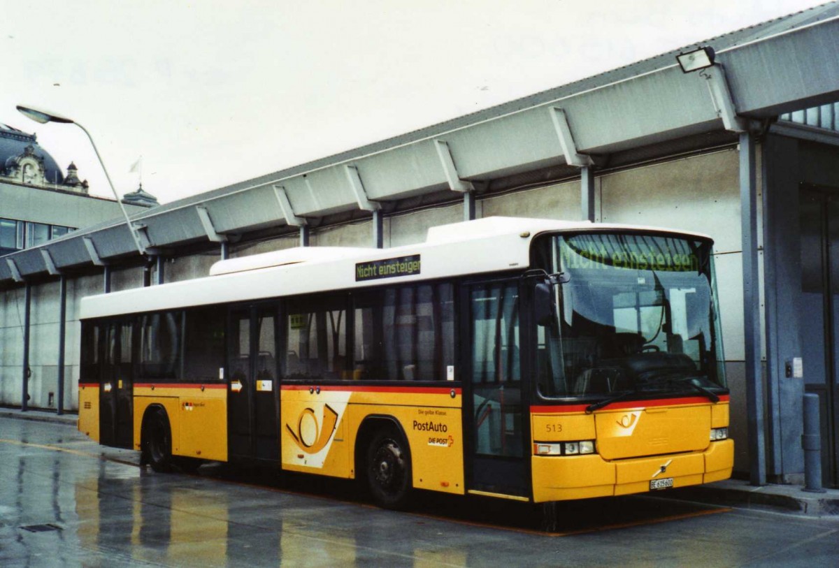 (122'015) - PostAuto Bern - Nr. 513/BE 615'600 - Volvo/Hess (ex P 25'679) am 16. November 2009 in Bern Postautostation