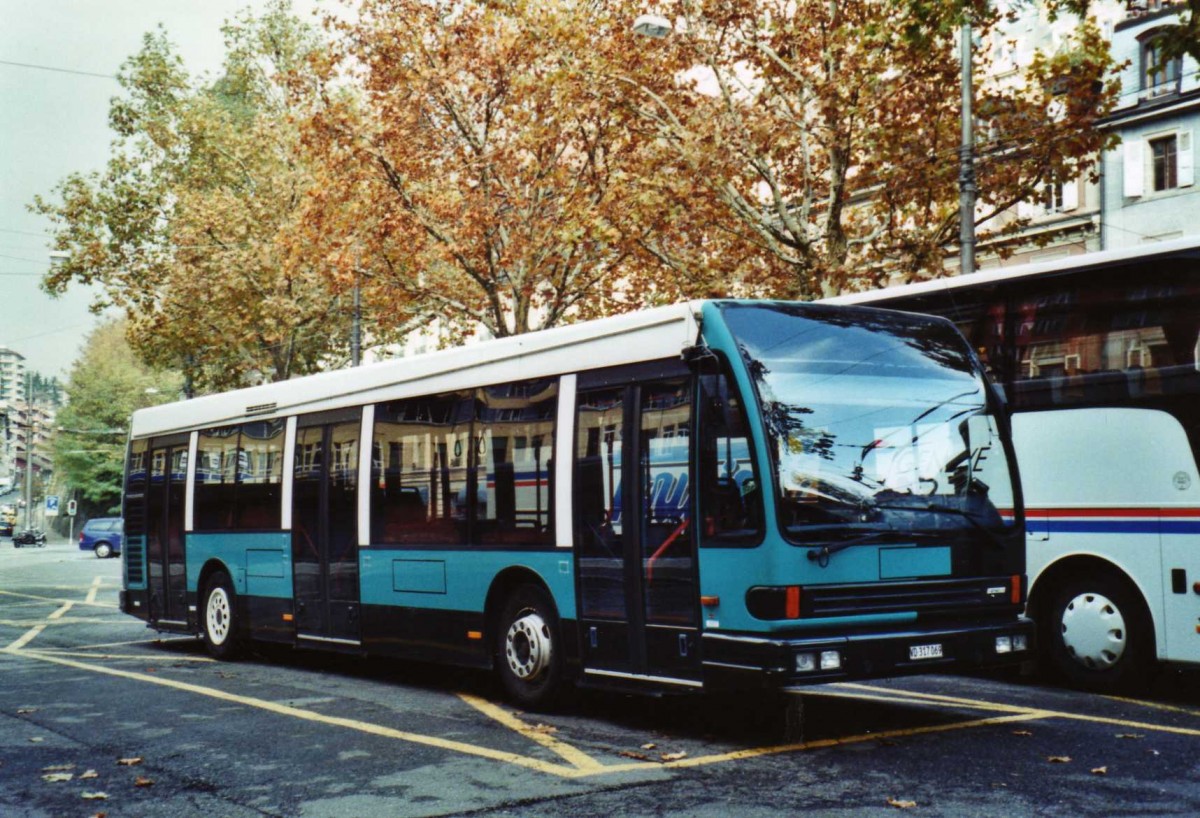 (122'313) - Braun, Lausanne - VD 317'069 - Den Oudsten (ex AAGU Altdorf Nr. 28) am 19. November 2009 in Lausanne, Tunnel