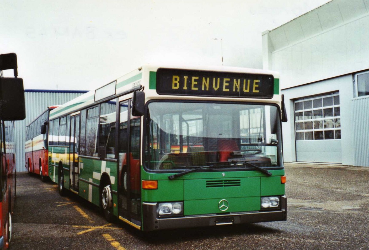 (123'432) - BAM Morges - Nr. 45 - Mercedes am 1. Januar 2010 in Biel, Rattinbus