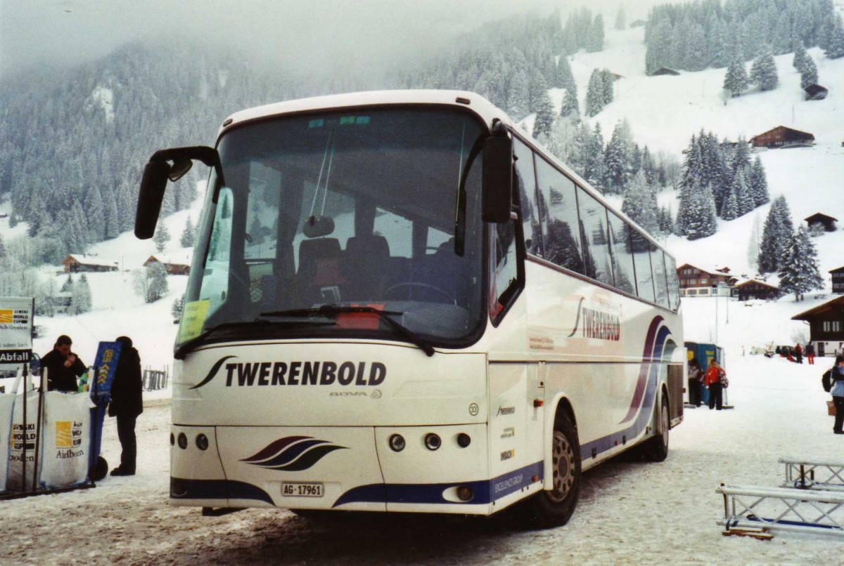 (123'613) - Twerenbold, Baden - Nr. 33/AG 17'961 - Bova am 9. Januar 2010 in Adelboden, Weltcup