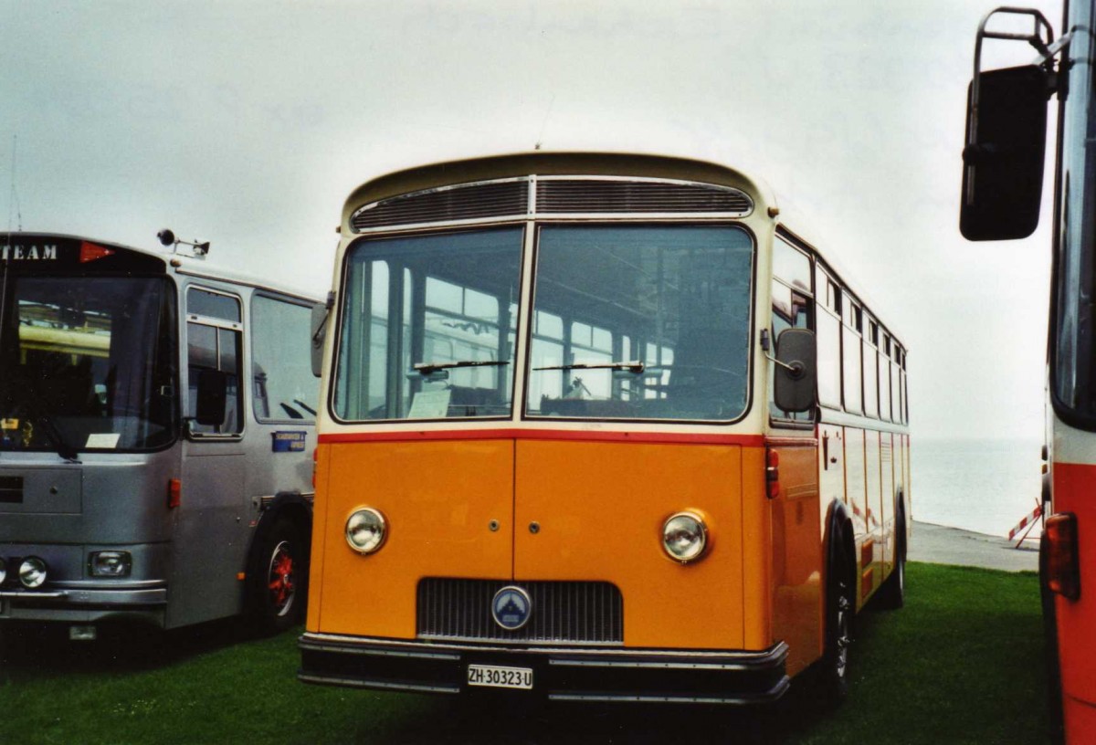 (125'712) - Guggenbhl, Eschenbach - ZH 30'323 U - Saurer/Saurer (ex Hugener, Stein; ex Moser, Preonzo; ex Geiger, Adelboden Nr. 20; ex P 25'534) am 1. Mai 2010 in Arbon, Arbon Classics