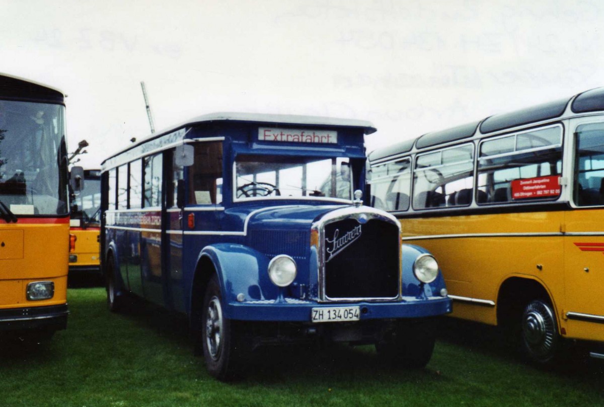 (125'815) - Gehrig, Rudolfstetten - Nr. 24/ZH 134'054 - Saurer/Tscher (ex Kaeslin, Olten; ex VBZ Zrich Nr. 224; ex VBZ Zrich Nr. 24) am 1. Mai 2010 in Arbon, Arbon Classics