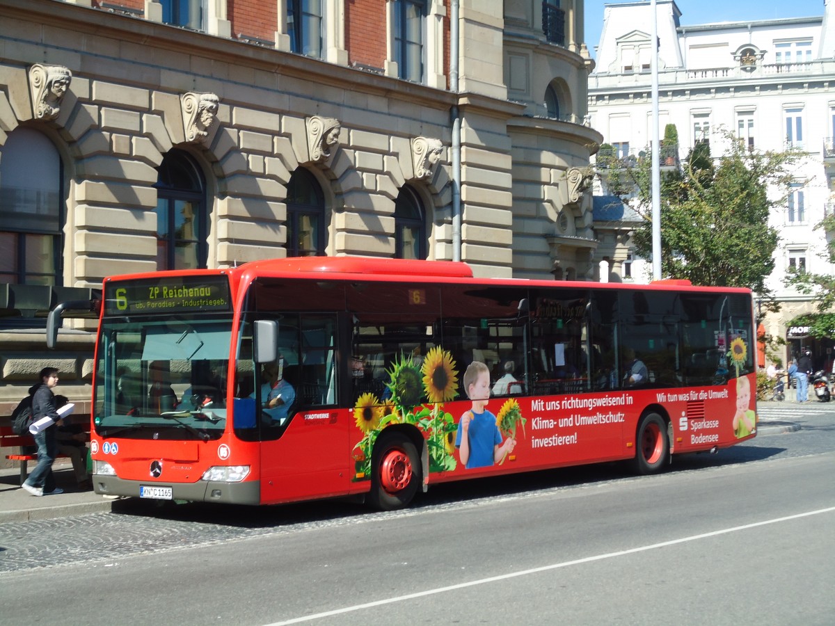 (130'067) - SWK Konstanz - Nr. 65/KN-C 1165 - Mercedes am 20. September 2010 in Konstanz, Post/Marktsttte