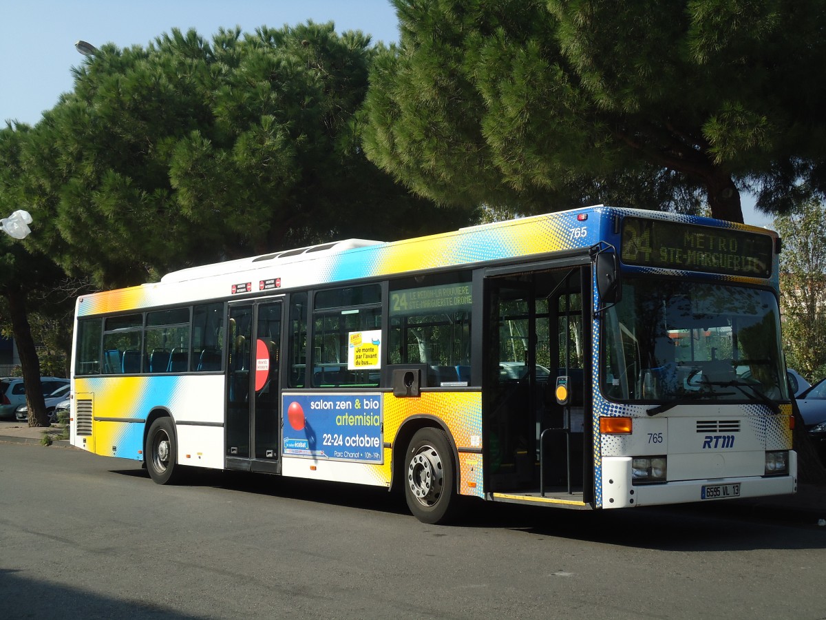 (130'580) - RTM Marseille - Nr. 765/6595 VL 13 - Mercedes am 15. Oktober 2010 in Marseille, Ste Marguerite