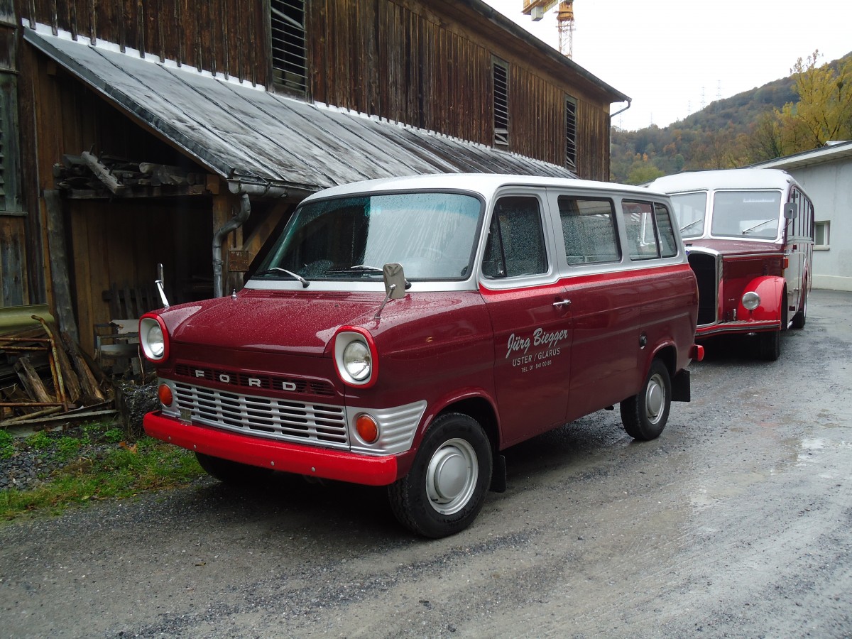 (130'786) - Biegger, Uster - Nr. 4 - Ford (ex Print-Color) am 24. Oktober 2010 in Ziegelbrcke, Museum