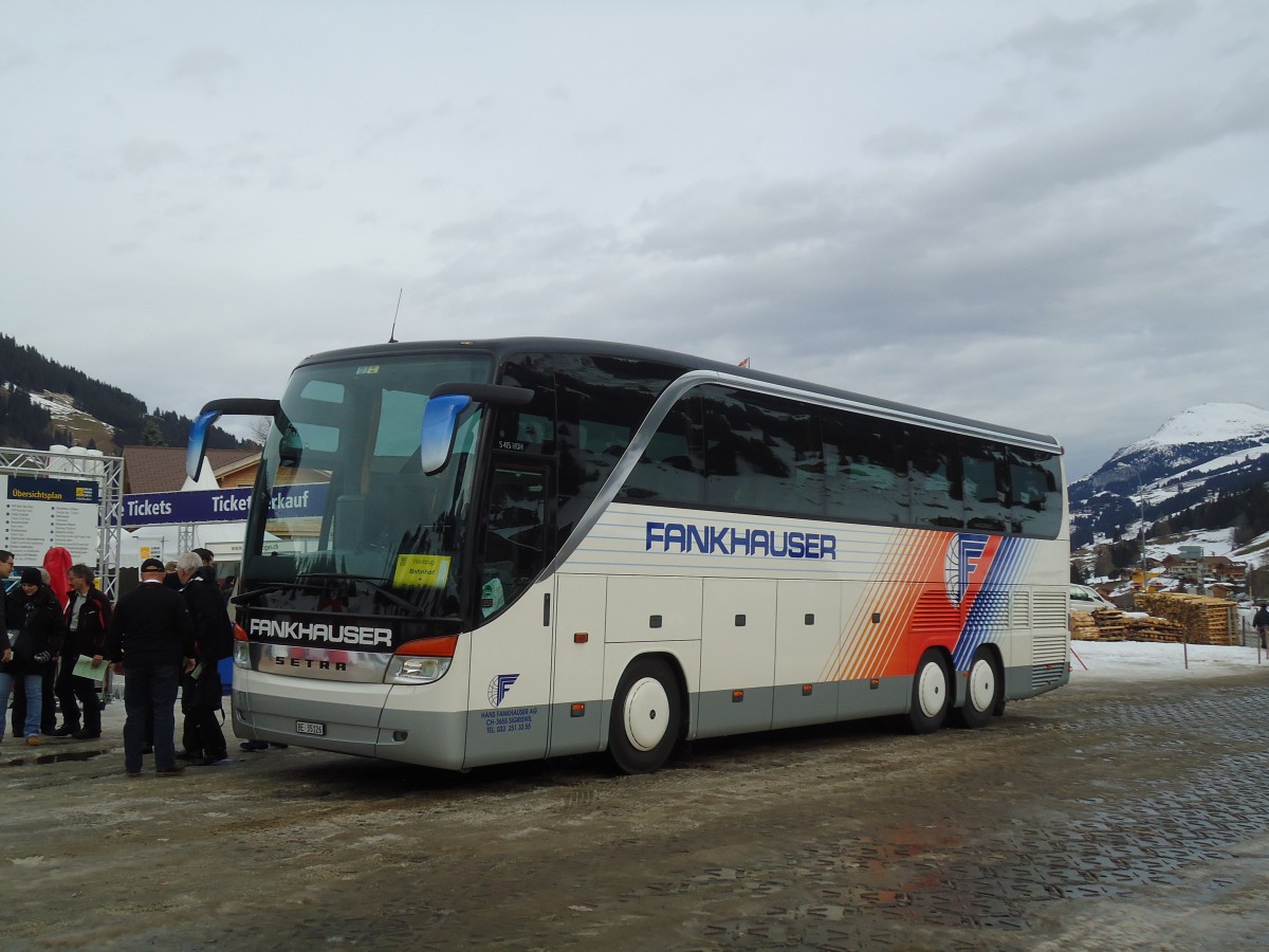 (132'244) - Fankhauser, Sigriswil - BE 35'126 - Setra am 9. Januar 2011 in Adelboden, Weltcup