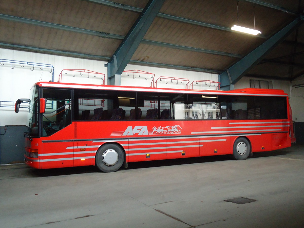 (132'278) - AFA Adelboden - Nr. 25/BE 26'702 (ex Nr. 12) am 9. Januar 2011 im Autobahnhof Adelboden