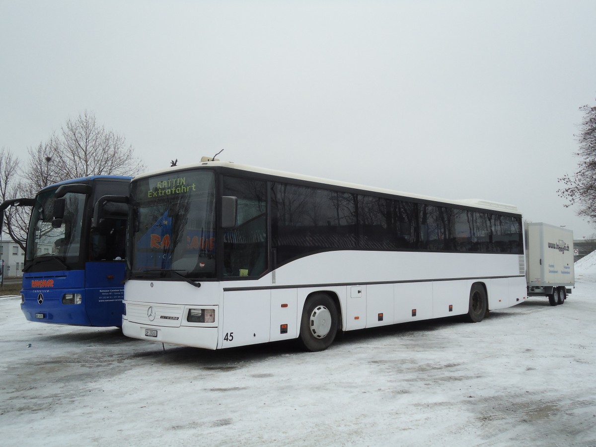 (132'459) - Rattin, Neuhausen - Nr. 45/SH 20'245 - Mercedes (ex SB Schaffhausen Nr. 45; ex Rattin, Neuhausen Nr. 20) am 30. Januar 2011 in Thun, Kleine Allmend