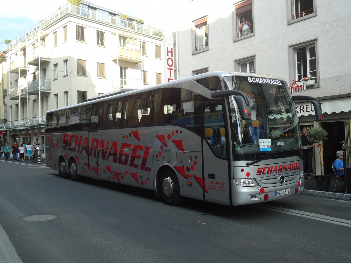 (134'554) - Aus Deutschland: Scharnagel, Feuchtwangen - AN-VA 614 - Mercedes am 27. Juni 2011 in Interlaken, Hheweg