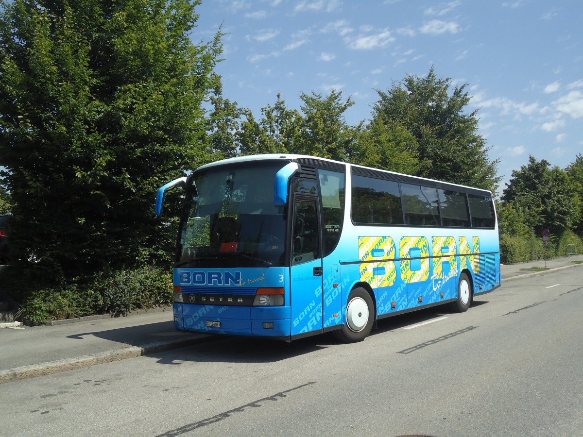 (135'062) - Born, Olten - Nr. 3/SO 124'091 - Setra am 12. Juli 2011 in Lausanne, Parc-Vlodrome