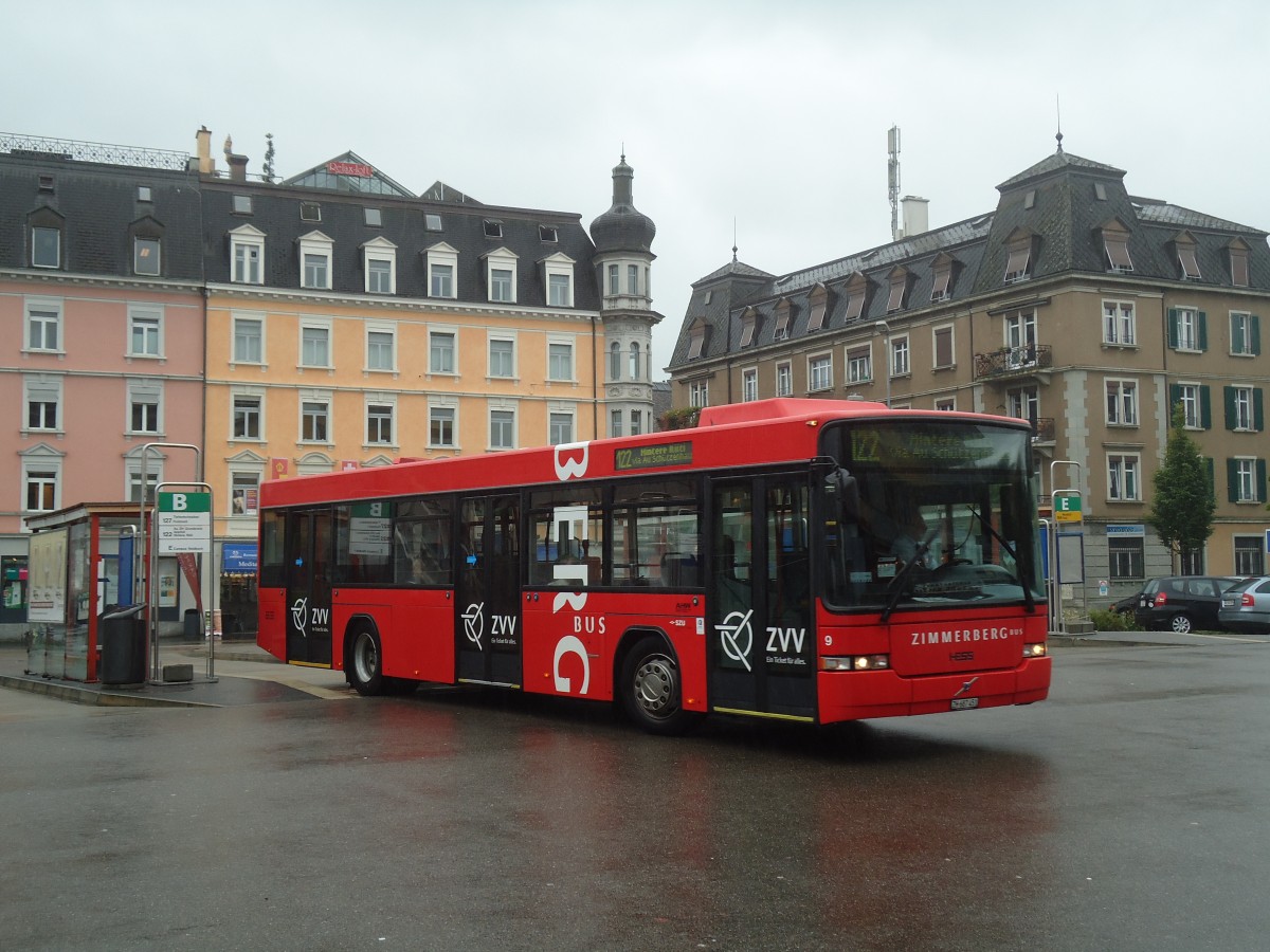 (135'813) - AHW Horgen - Nr. 9/ZH 687'451 - Volvo/Hess am 5. September 2011 beim Bahnhof Wdenswil