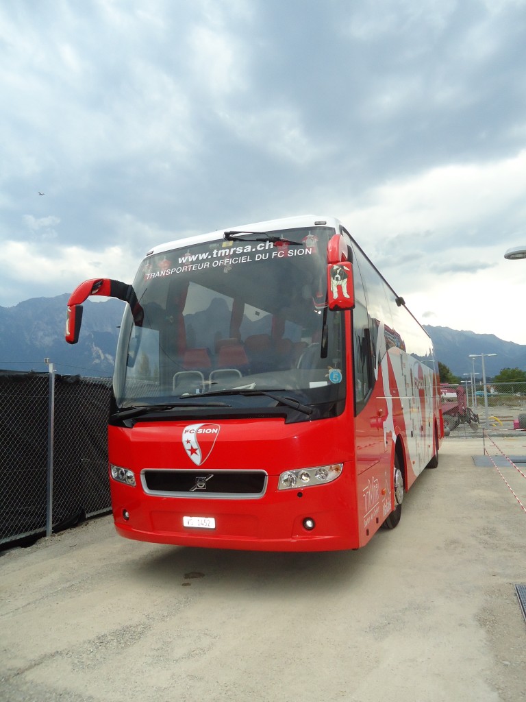 (135'890) - TMR Martigny - VS 1452 - Volvo am 11. September 2011 in Thun, Arena Thun