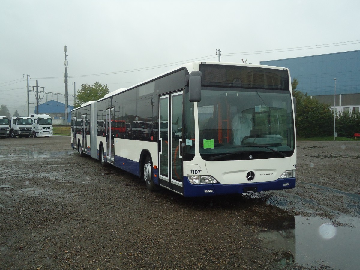 (135'898) - TPG Genve - Nr. 1107 - Mercedes am 14. September 2011 in Wil, Larag