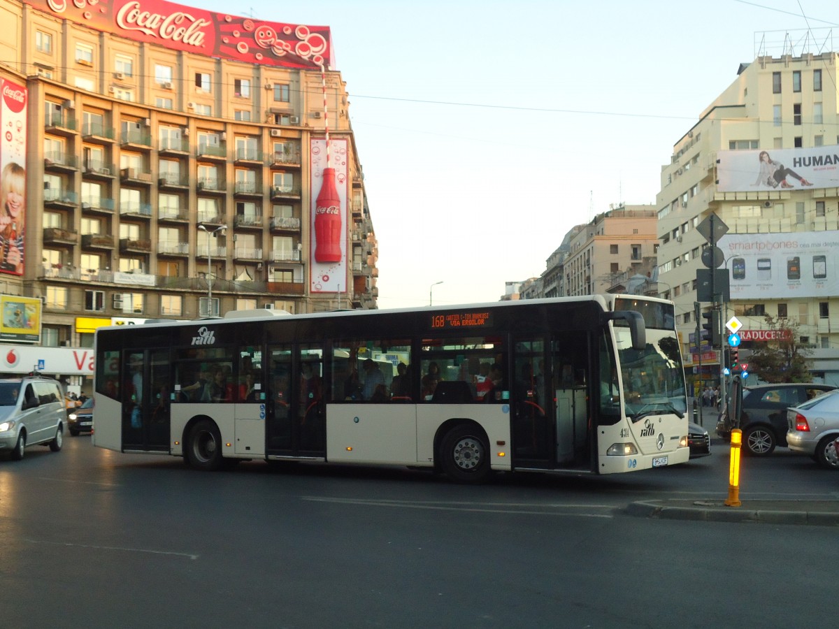 (136'379) - RATB Bukarest - Nr. 4314/B 54 KOF - Mercedes am 4. Oktober 2011 in Bukarest, Piata Romana