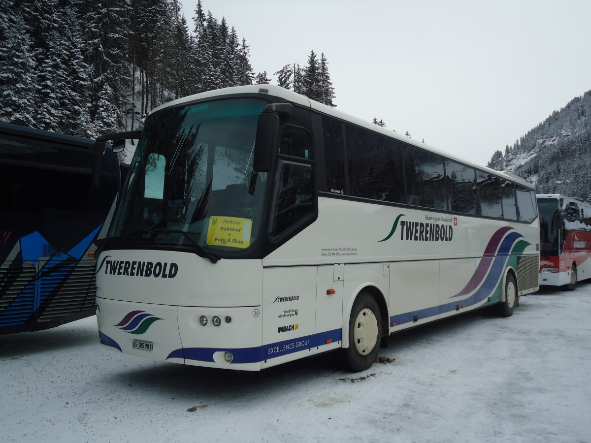 (137'415) - Twerenbold, Baden - Nr. 36/AG 385'901 - Bova am 7. Januar 2012 in Adelboden, ASB