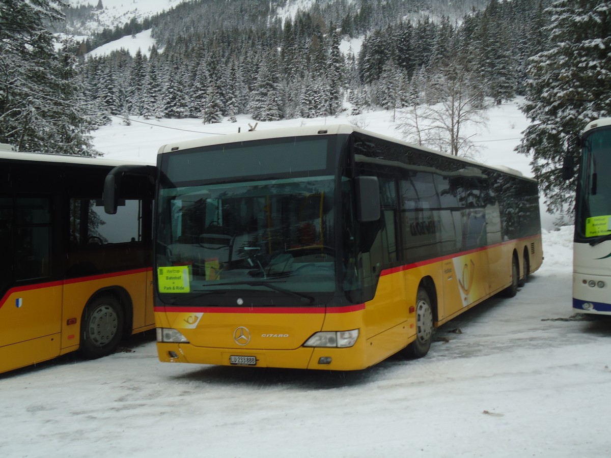 (137'467) - Bucheli, Kriens - Nr. 23/LU 233'888 - Mercedes am 7. Januar 2012 in Adelboden, Unter dem Birg