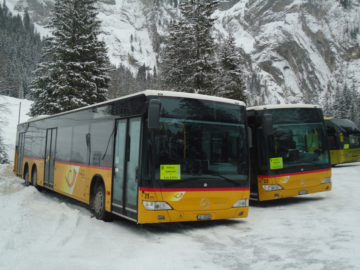 (137'469) - Bucheli, Kriens - Nr. 21/LU 15'030 - Mercedes am 7. Januar 2012 in Adelboden, Unter dem Birg