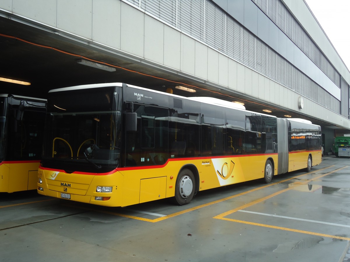 (138'537) - PostAuto Bern - Nr. 664/BE 656'301 - MAN am 15. April 2012 in Bern, Postautostation